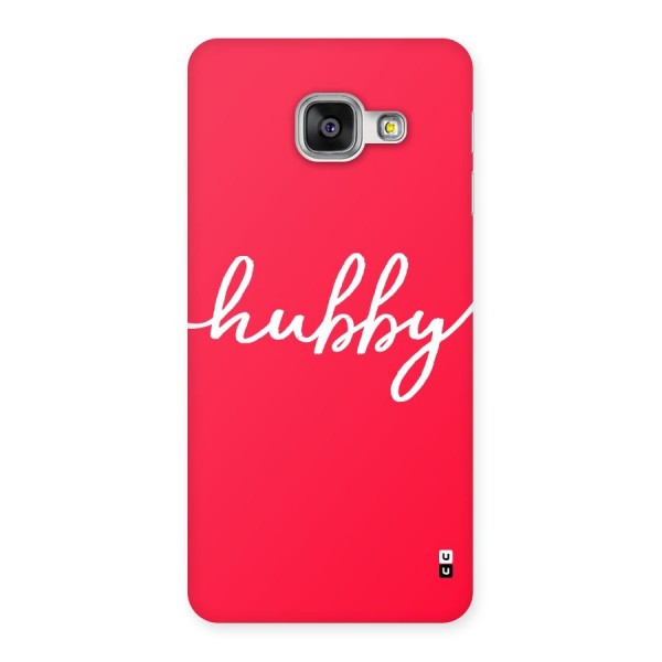 Hubby Back Case for Galaxy A3 2016