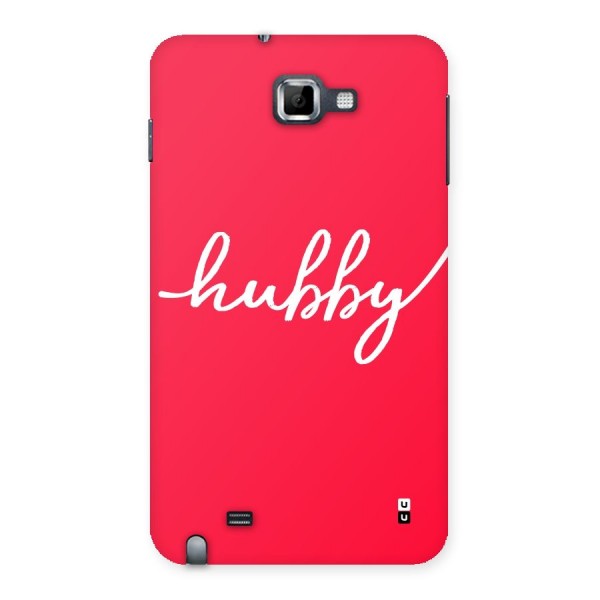 Hubby Back Case for Galaxy Note