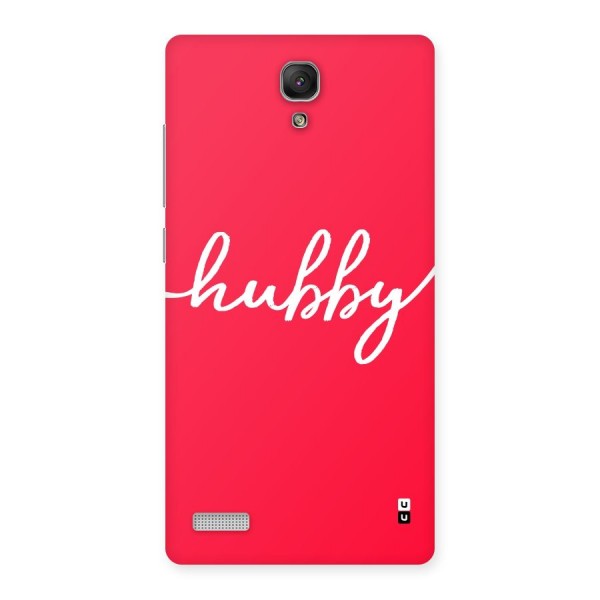 Hubby Back Case for Redmi Note