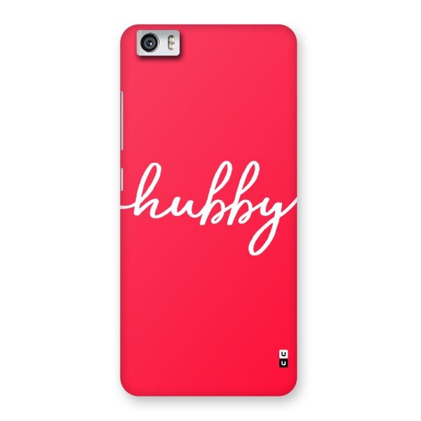 Hubby Back Case for Xiaomi Redmi Mi5