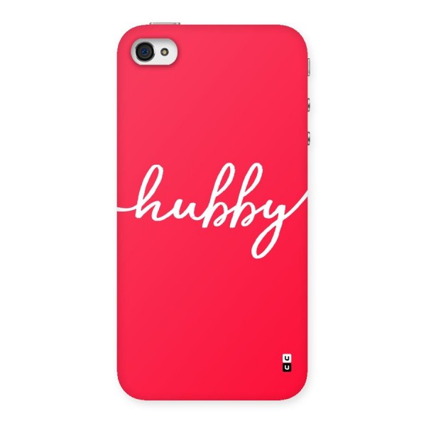 Hubby Back Case for iPhone 4 4s