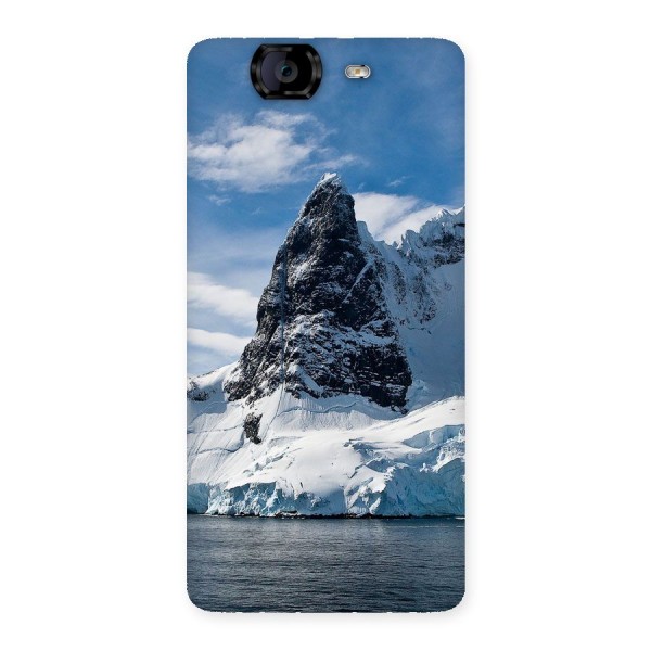 Ice Mountains Back Case for Canvas Knight A350