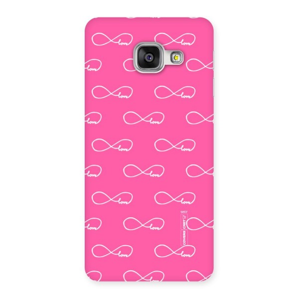 Infinity Love Back Case for Galaxy A3 2016