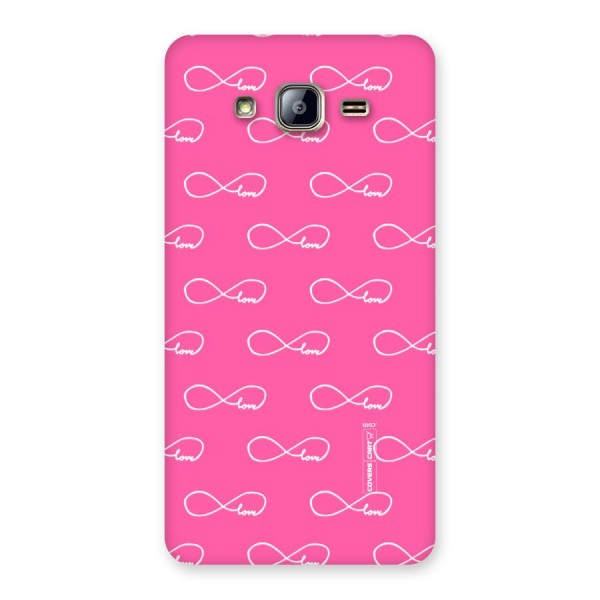 Infinity Love Back Case for Galaxy On5