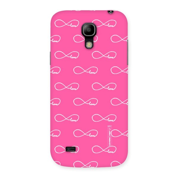 Infinity Love Back Case for Galaxy S4 Mini