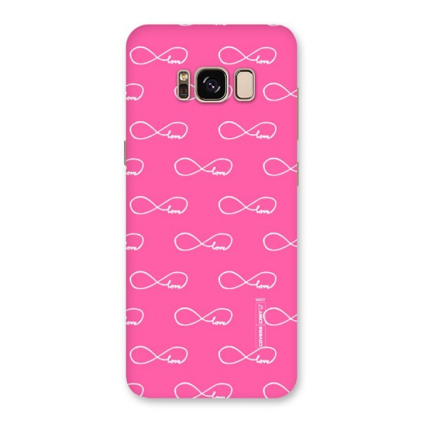 Infinity Love Back Case for Galaxy S8