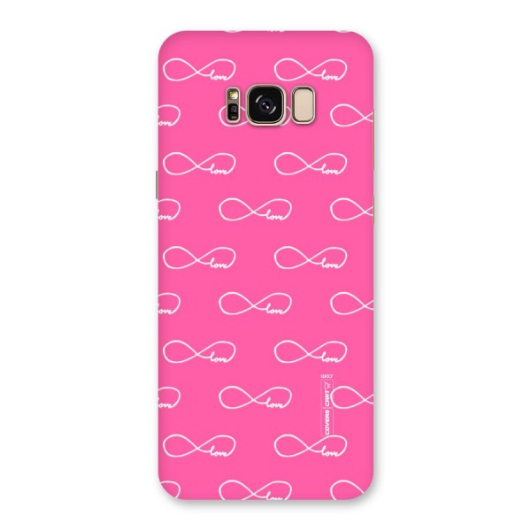 Infinity Love Back Case for Galaxy S8 Plus