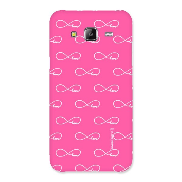 Infinity Love Back Case for Samsung Galaxy J5