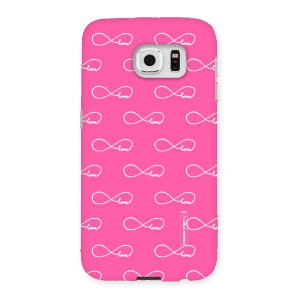 Infinity Love Back Case for Samsung Galaxy S6