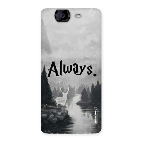 Invisible Deer Back Case for Canvas Knight A350