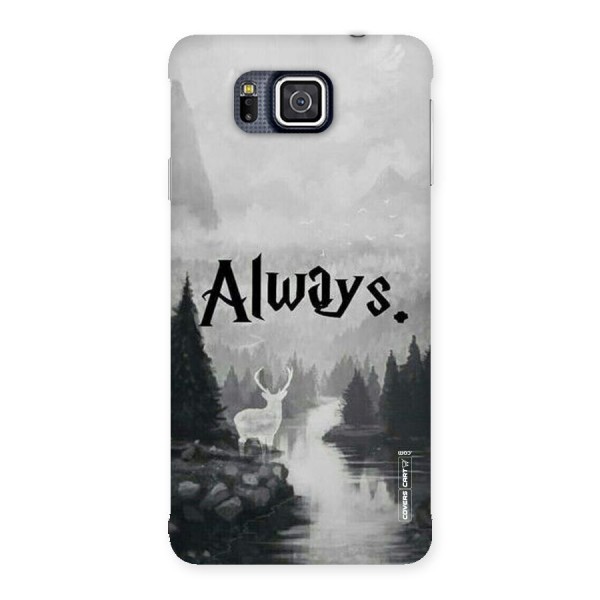 Invisible Deer Back Case for Galaxy Alpha