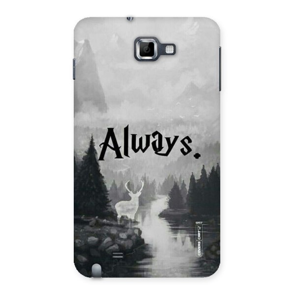 Invisible Deer Back Case for Galaxy Note