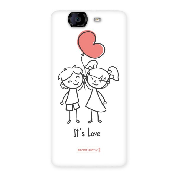 Its Love Back Case for Canvas Knight A350