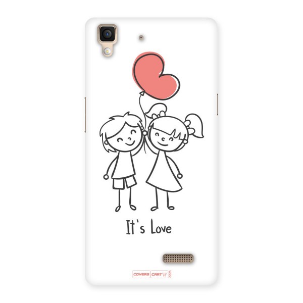 Its Love Back Case for Oppo R7