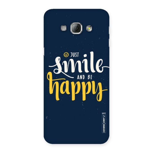 Just Smile Back Case for Galaxy A8