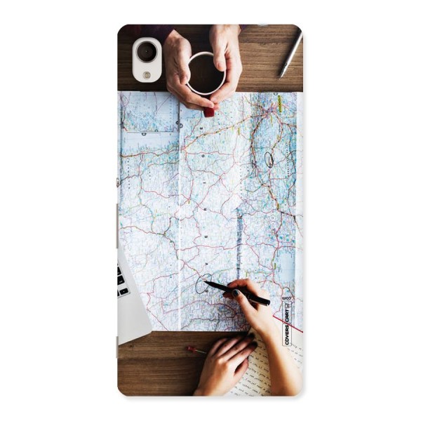 Just Travel Back Case for Xperia M4 Aqua