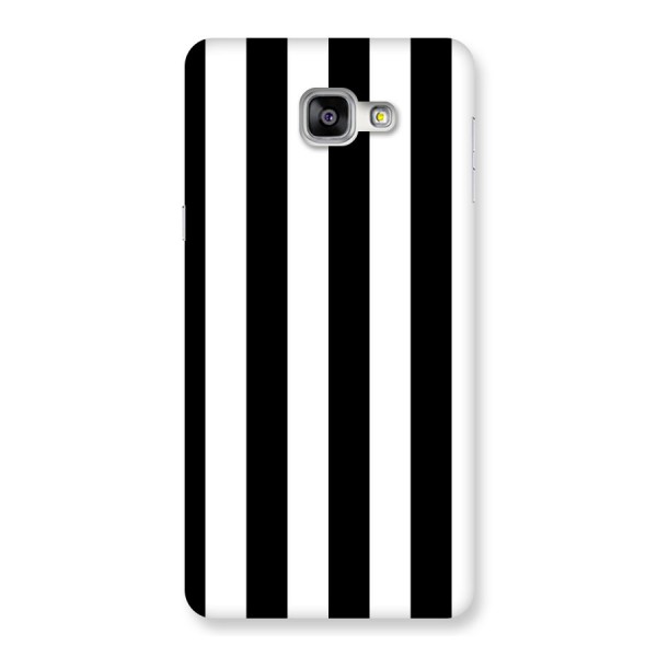 Lavish Black Stripes Back Case for Galaxy A9