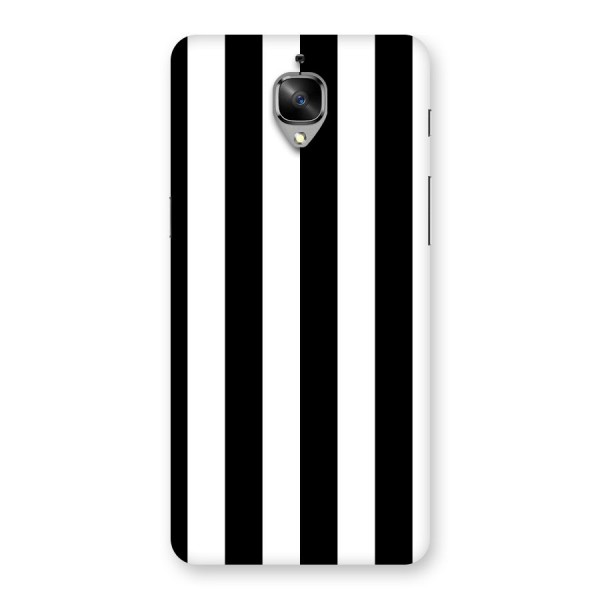 Lavish Black Stripes Back Case for OnePlus 3T