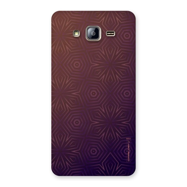 Lavish Purple Pattern Back Case for Galaxy On5