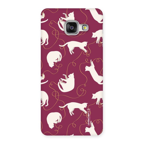 Lazy Kitty Back Case for Galaxy A3 2016