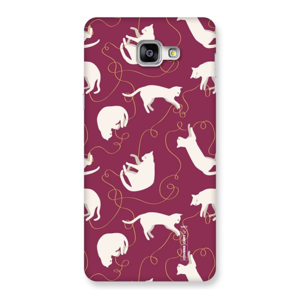 Lazy Kitty Back Case for Galaxy A9