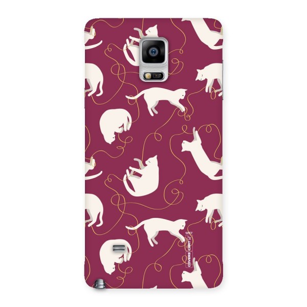 Lazy Kitty Back Case for Galaxy Note 4