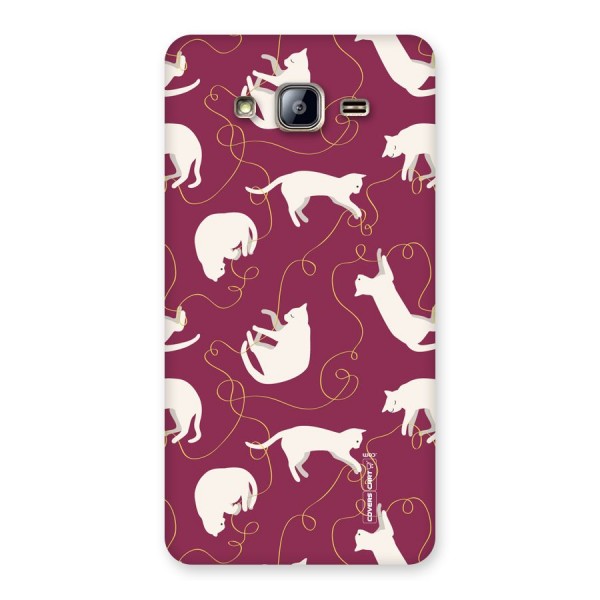 Lazy Kitty Back Case for Galaxy On5