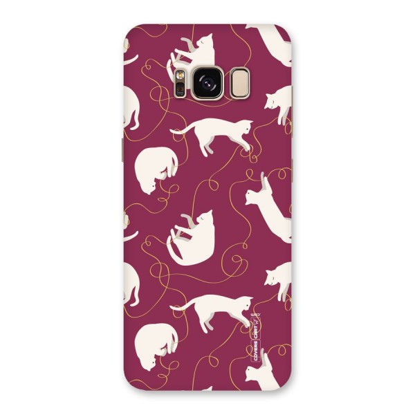 Lazy Kitty Back Case for Galaxy S8