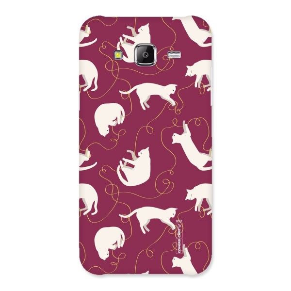 Lazy Kitty Back Case for Samsung Galaxy J5