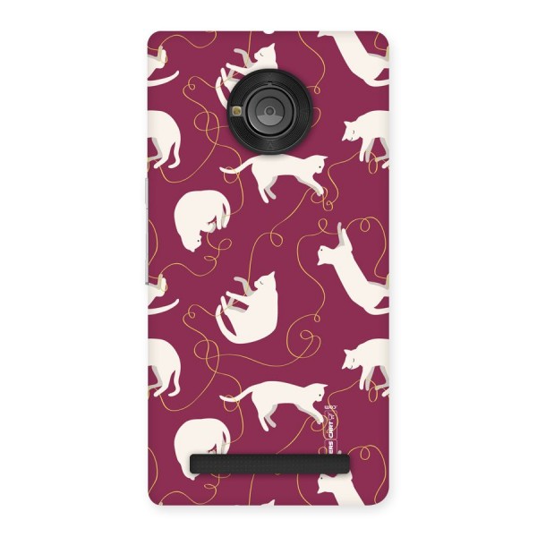 Lazy Kitty Back Case for Yu Yuphoria