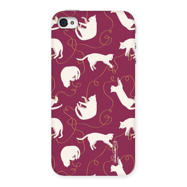 Lazy Kitty Back Case for iPhone 4 4s