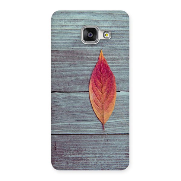 Classic Wood Leaf Back Case for Galaxy A3 2016