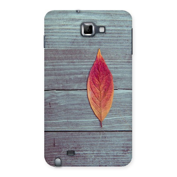 Classic Wood Leaf Back Case for Galaxy Note