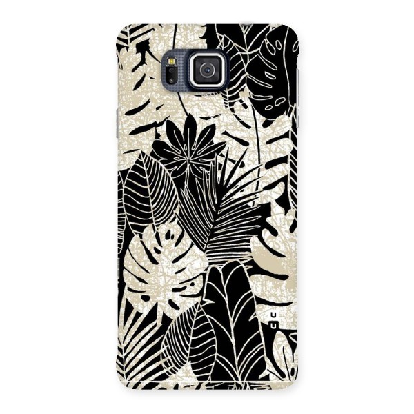 Leaf Pattern Back Case for Galaxy Alpha