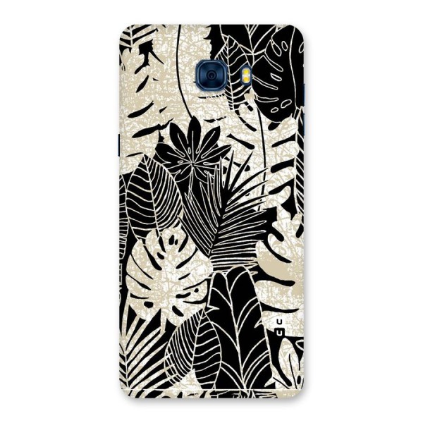 Leaf Pattern Back Case for Galaxy C7 Pro