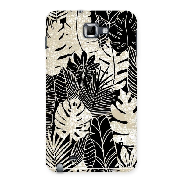 Leaf Pattern Back Case for Galaxy Note