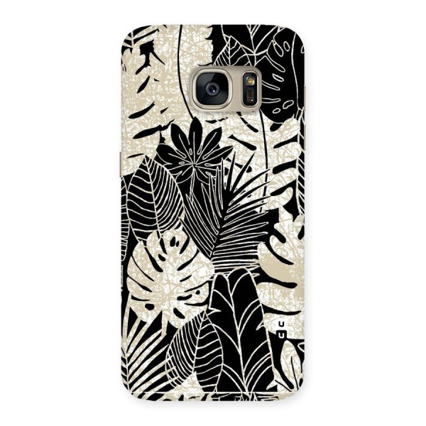 Leaf Pattern Back Case for Galaxy S7