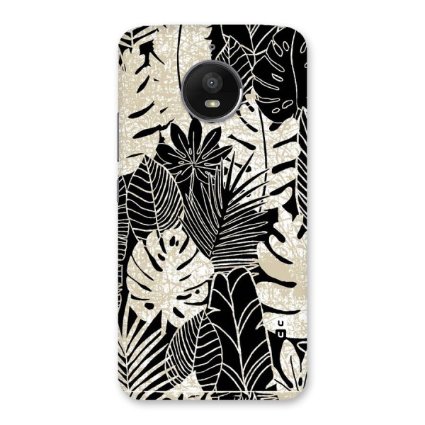 Leaf Pattern Back Case for Moto E4 Plus