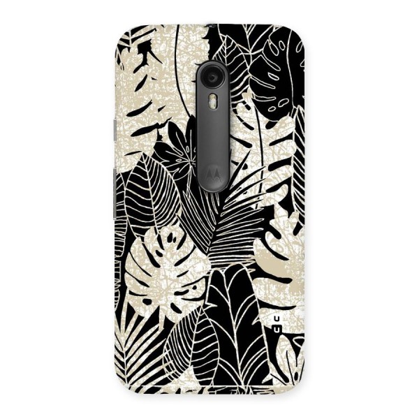 Leaf Pattern Back Case for Moto G3