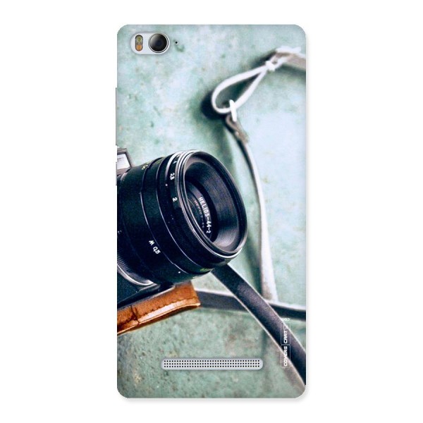 Leather Camera Lens Back Case for Xiaomi Mi4i