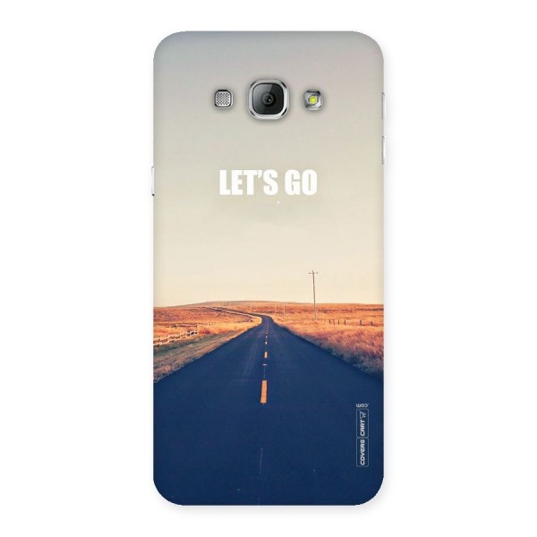 Lets Wander Back Case for Galaxy A8