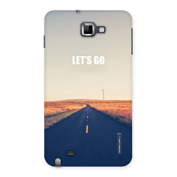 Lets Wander Back Case for Galaxy Note