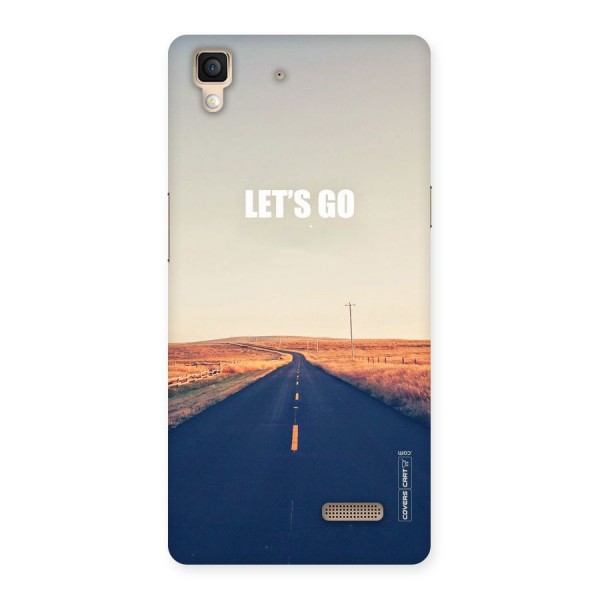 Lets Wander Back Case for Oppo R7