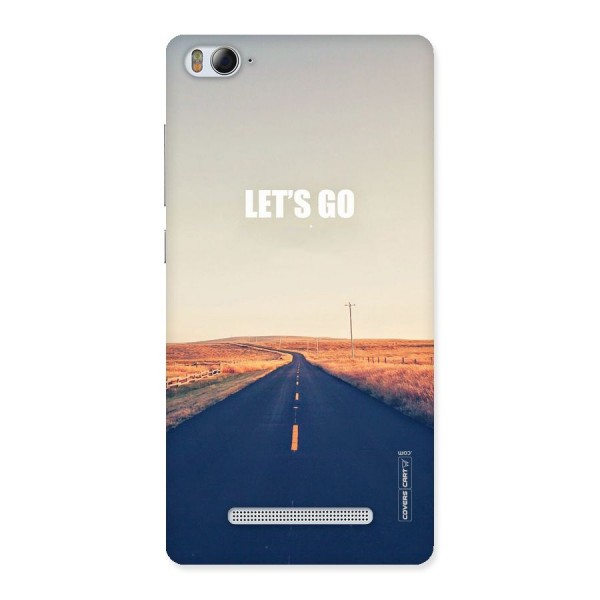 Lets Wander Back Case for Xiaomi Mi4i