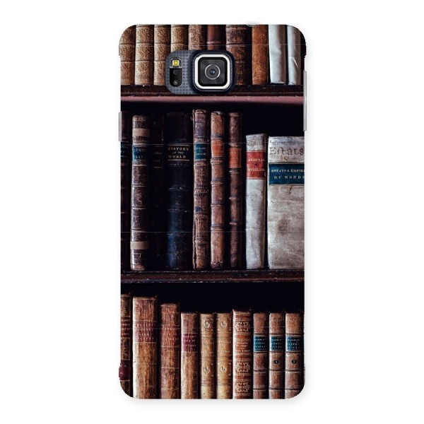 Library Love Back Case for Galaxy Alpha