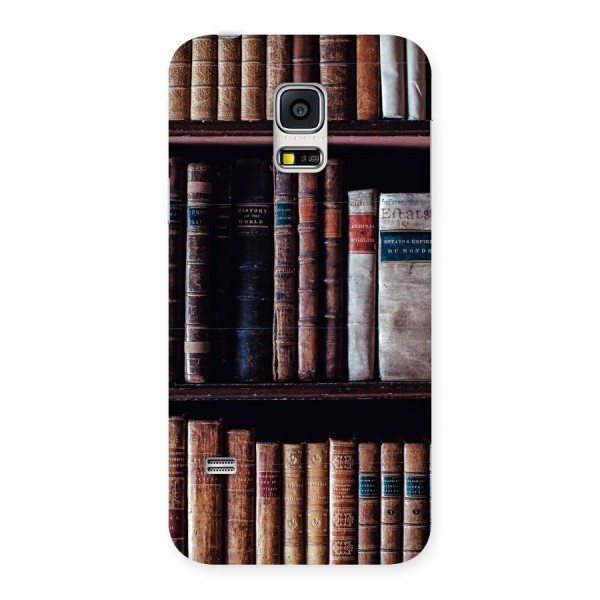 Library Love Back Case for Galaxy S5 Mini