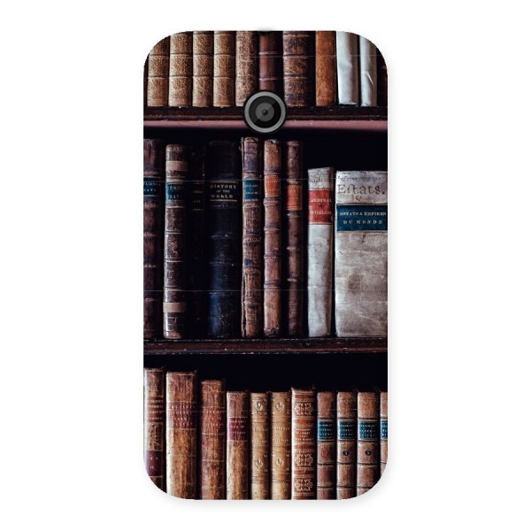 Library Love Back Case for Moto E