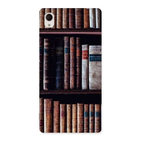 Library Love Back Case for Xperia M4 Aqua