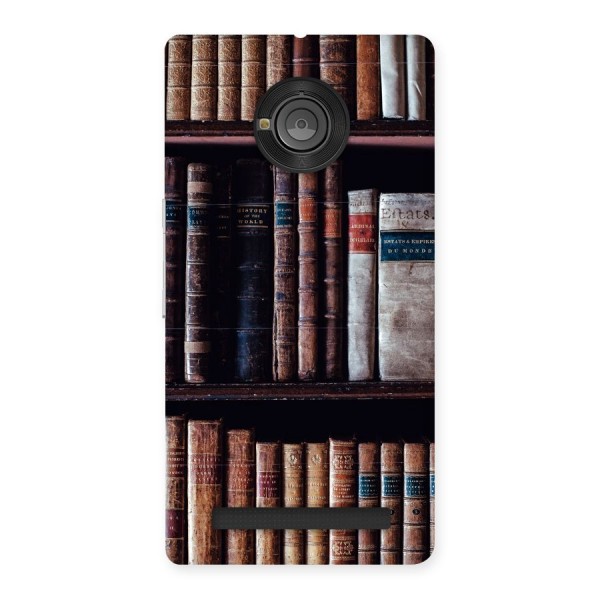 Library Love Back Case for Yu Yuphoria