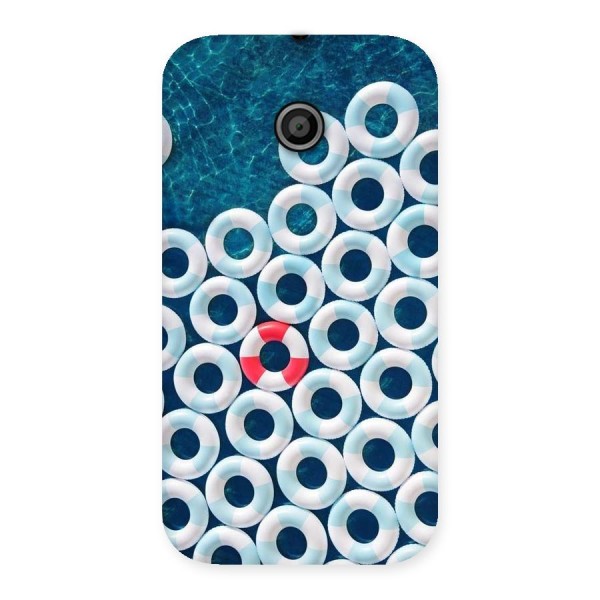 Light Blue Allure Back Case for Moto E